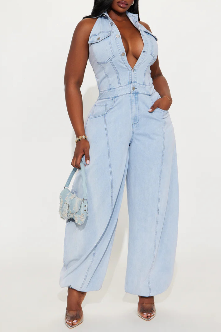 Downtown Girl Balloon Jumpsuit