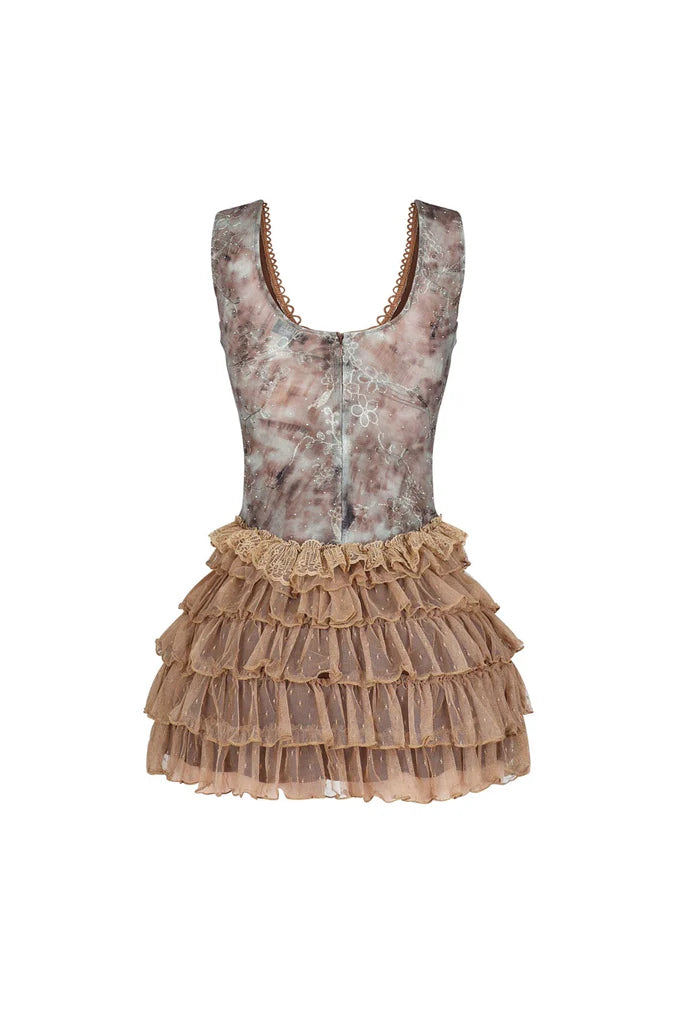 Dance in Glitter Mini Dress