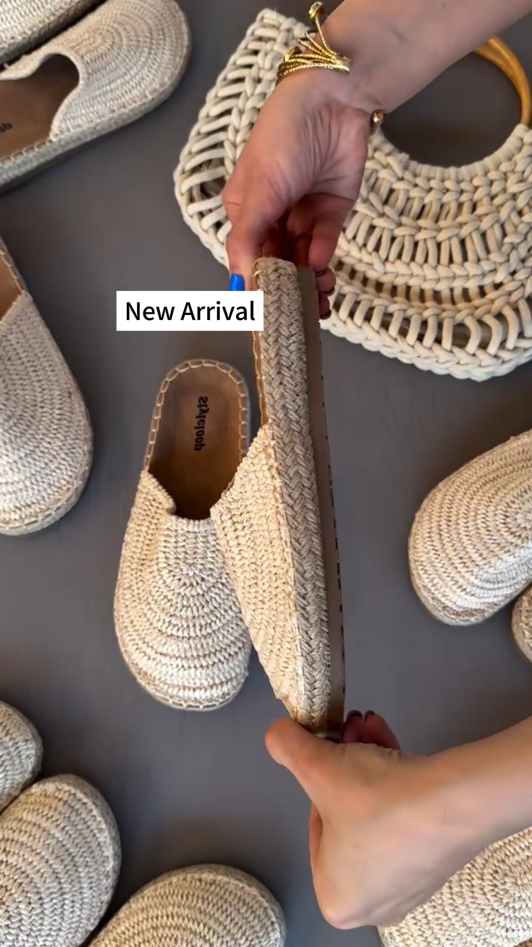 Hand-woven Slippers