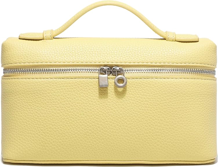 Crossbody Bag Small Top-Handle Pouch Leather Trendy Purse
