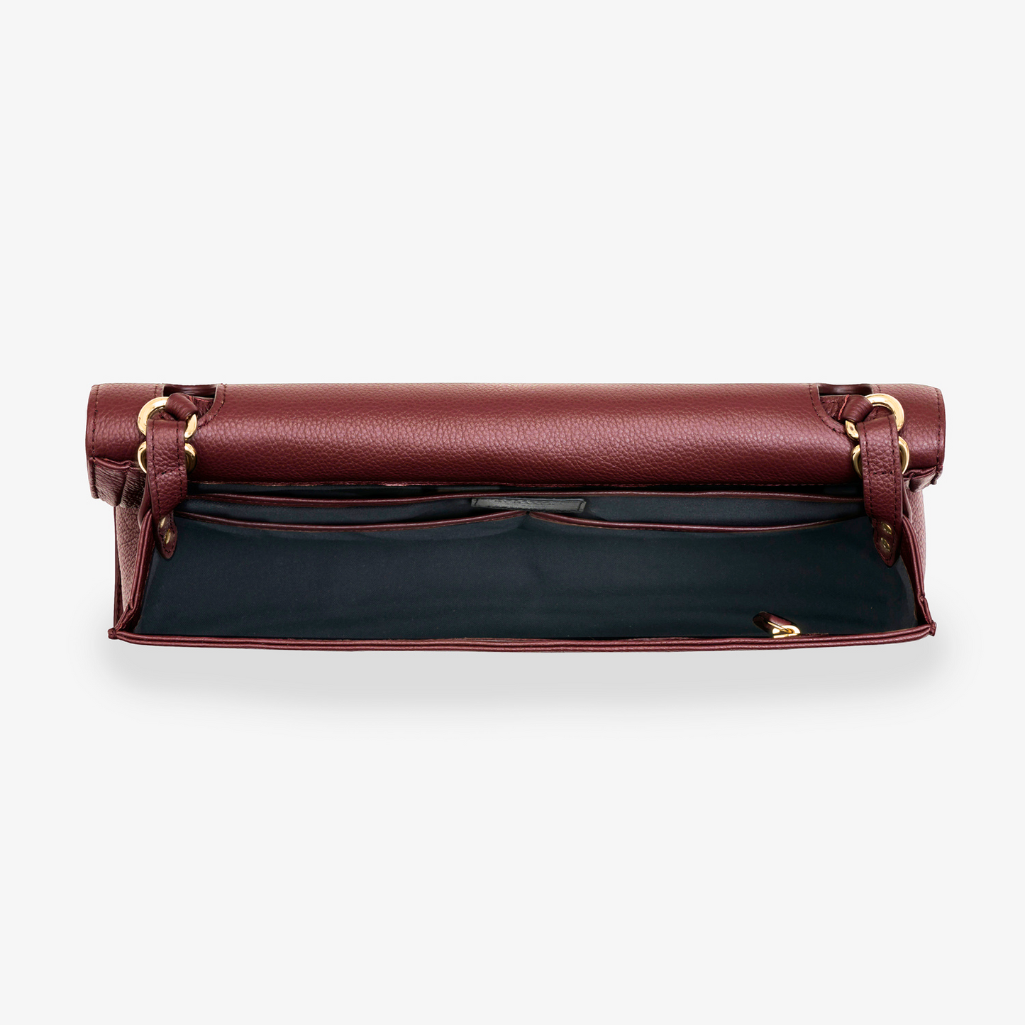 Signature Briefcase - Burgundy/Gold