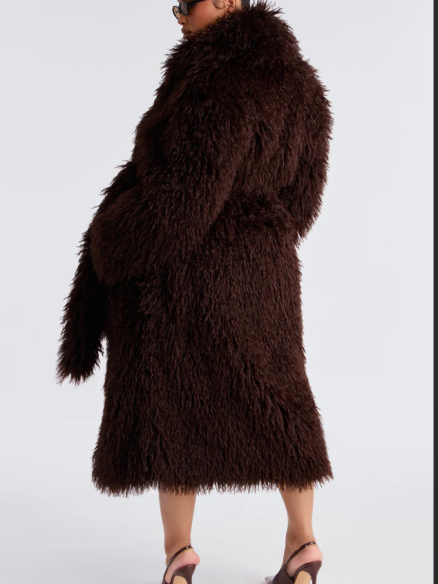 Faux Fur Coat