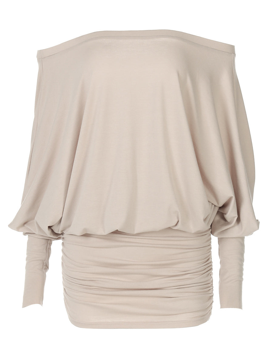 Off Shoulder Sexy Ruffled Bodycon Dress