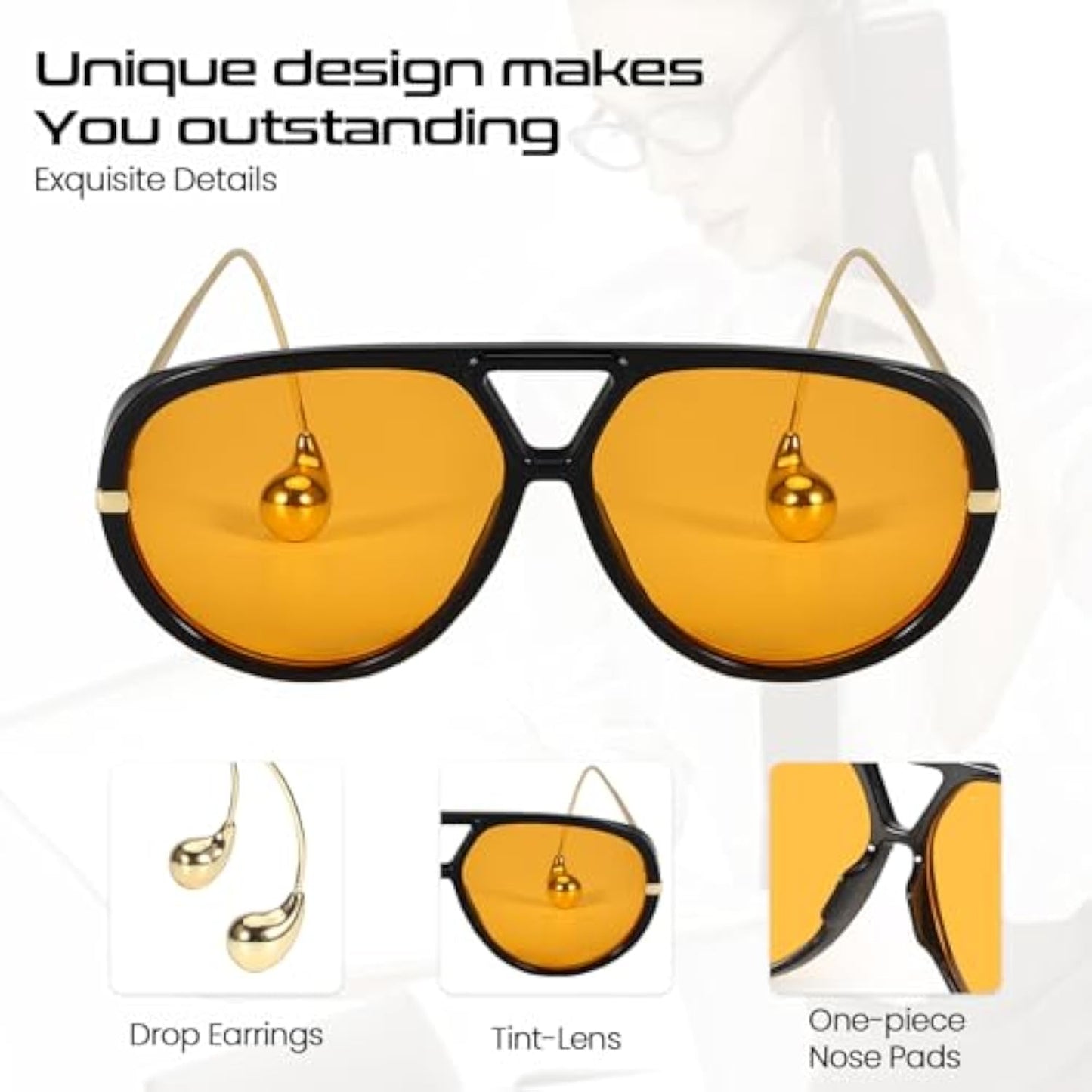 Fab Sunglasses With Earring