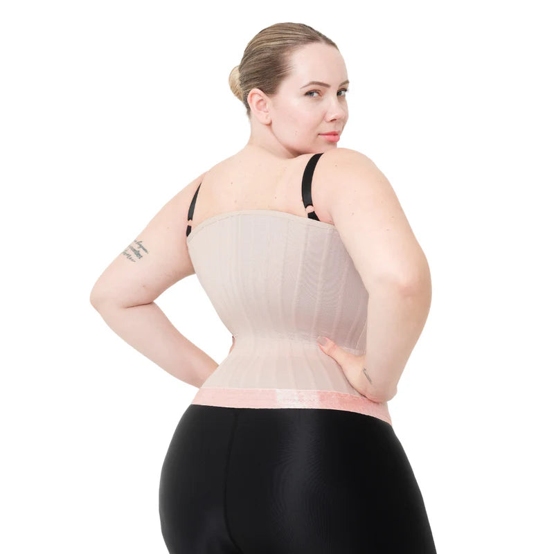 Mermaid Corset Belt with Hooks and Zipper