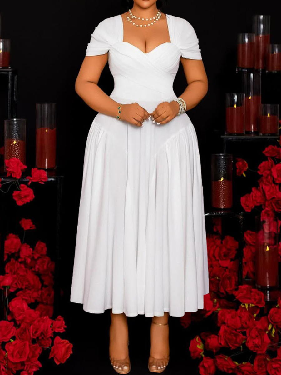 Elegant Tight Waist Dress