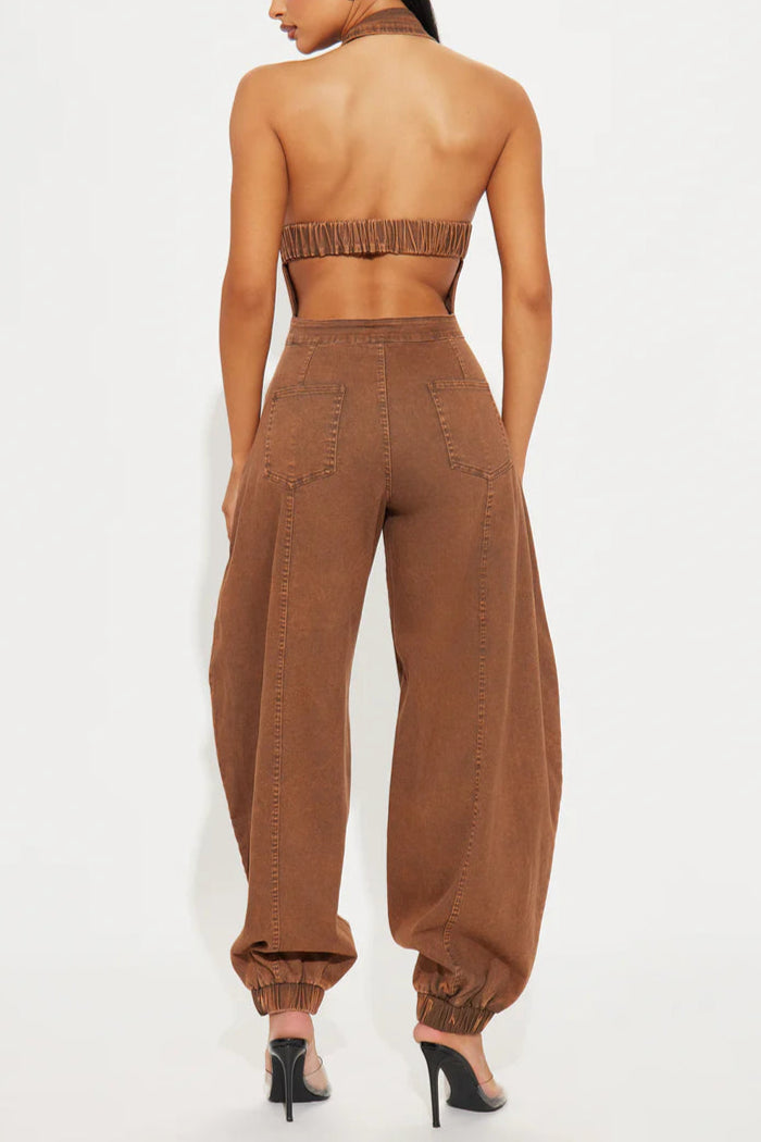 Downtown Girl Balloon Jumpsuit