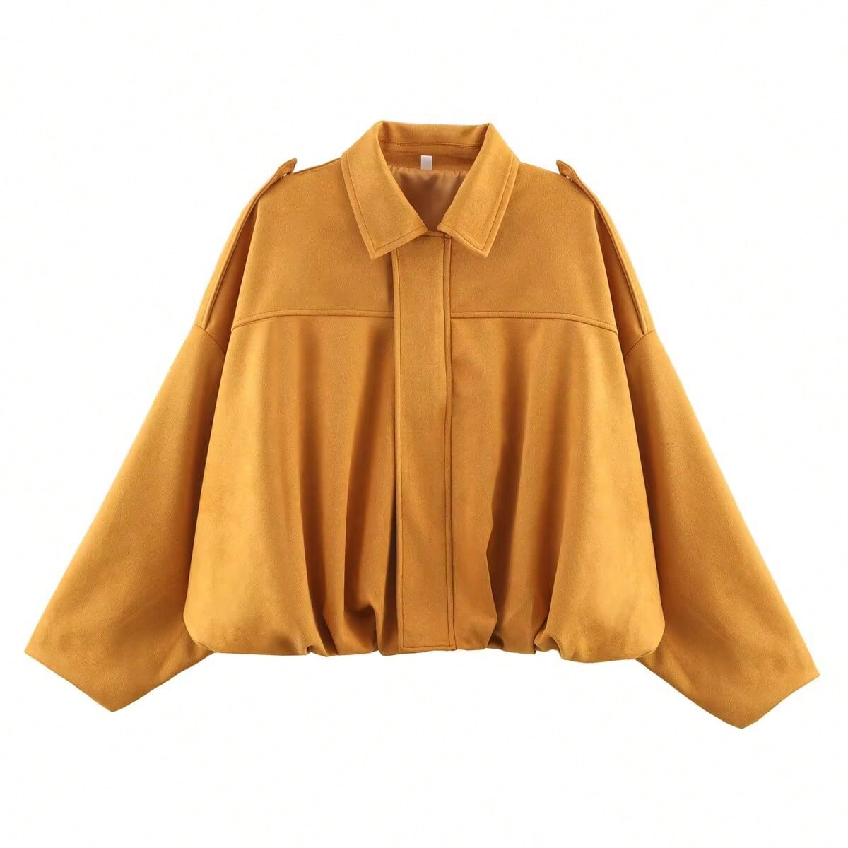 Street Fashion Turndown Collar Vintage Long Sleeve Zipper Jacket