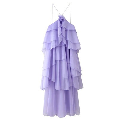 Multi-layer Dress With Ruffles