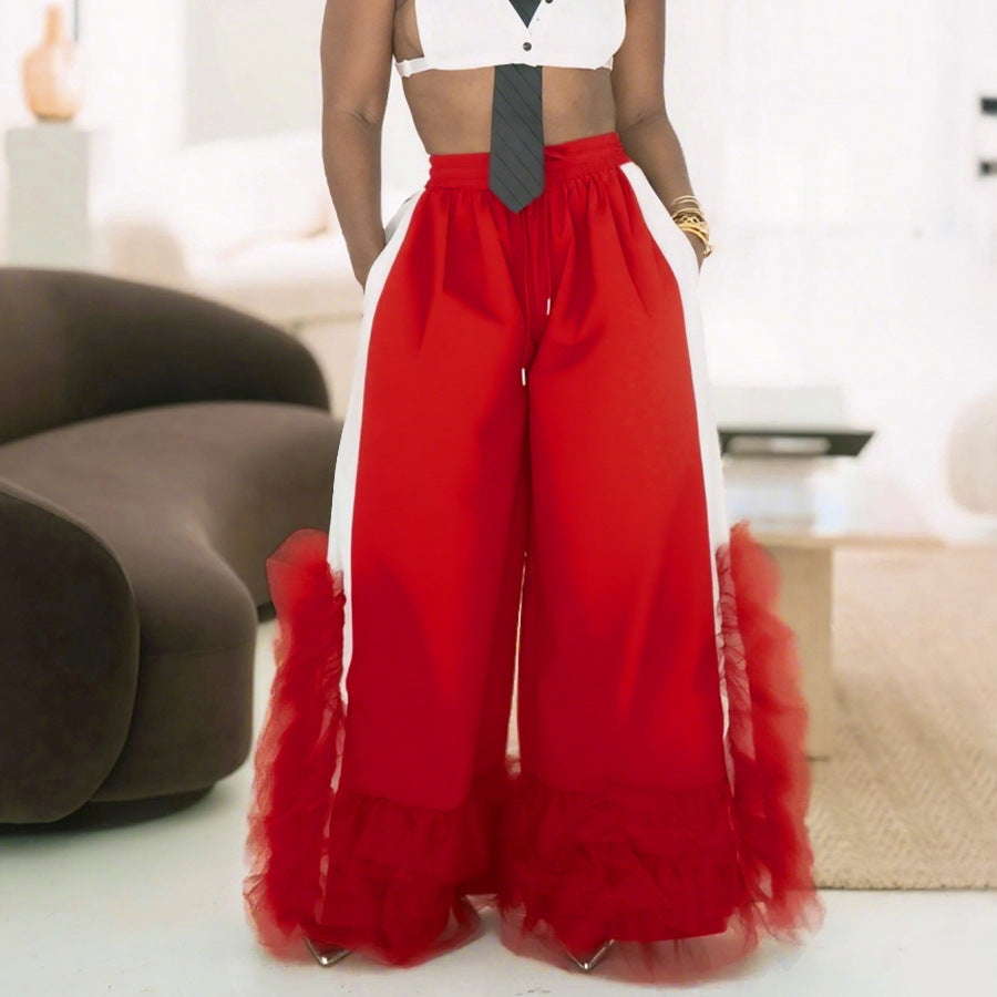 High Waist Loose Trousers