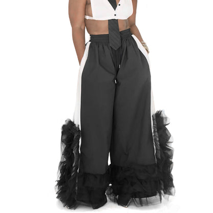 High Waist Loose Trousers