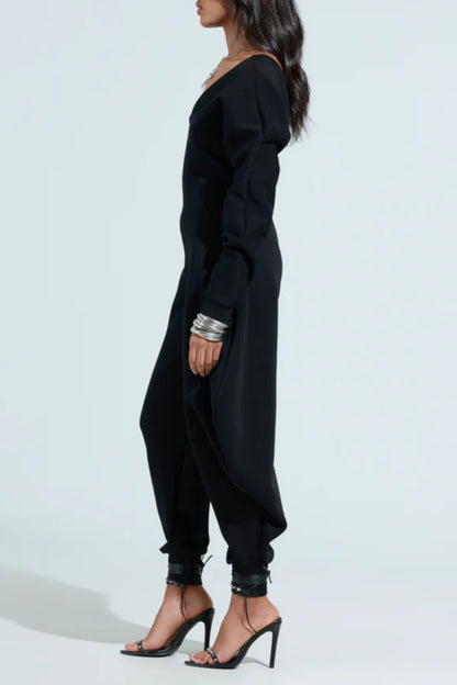 Comfy Cozy Sweatshirt Jumpsuit