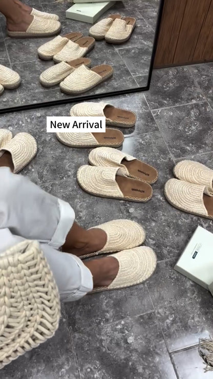 Hand-woven Slippers