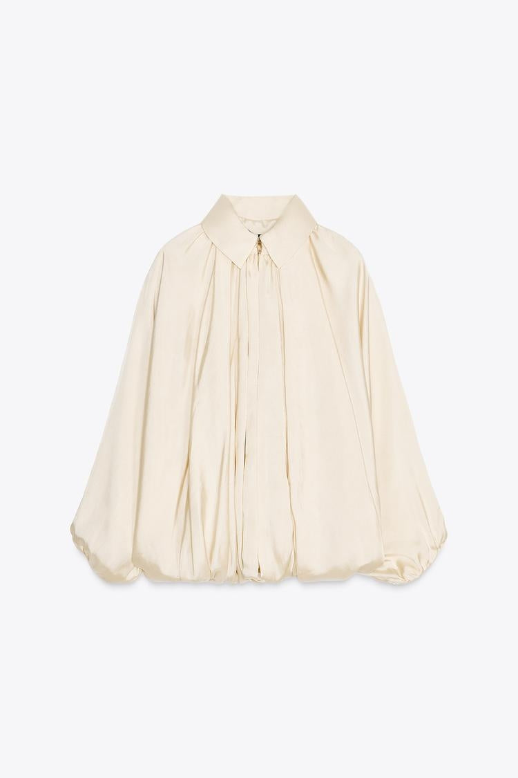 Trendy Beige Jacket