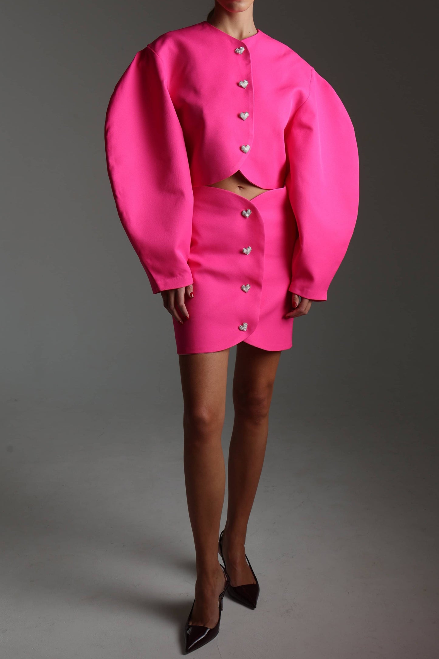 Fuchsia Pink Blazer