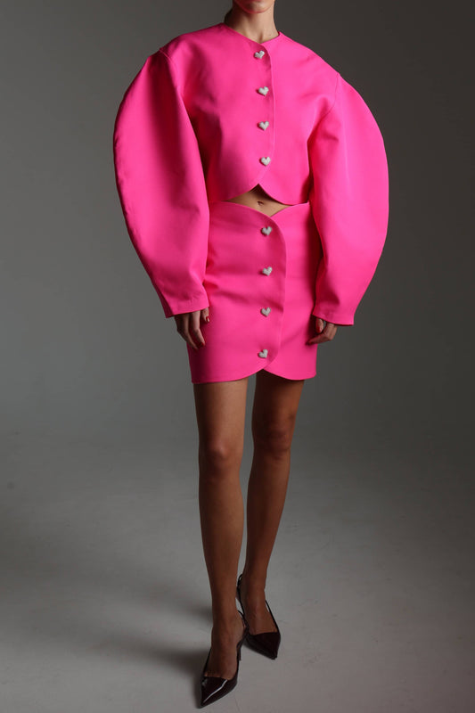 Fuchsia Pink Blazer