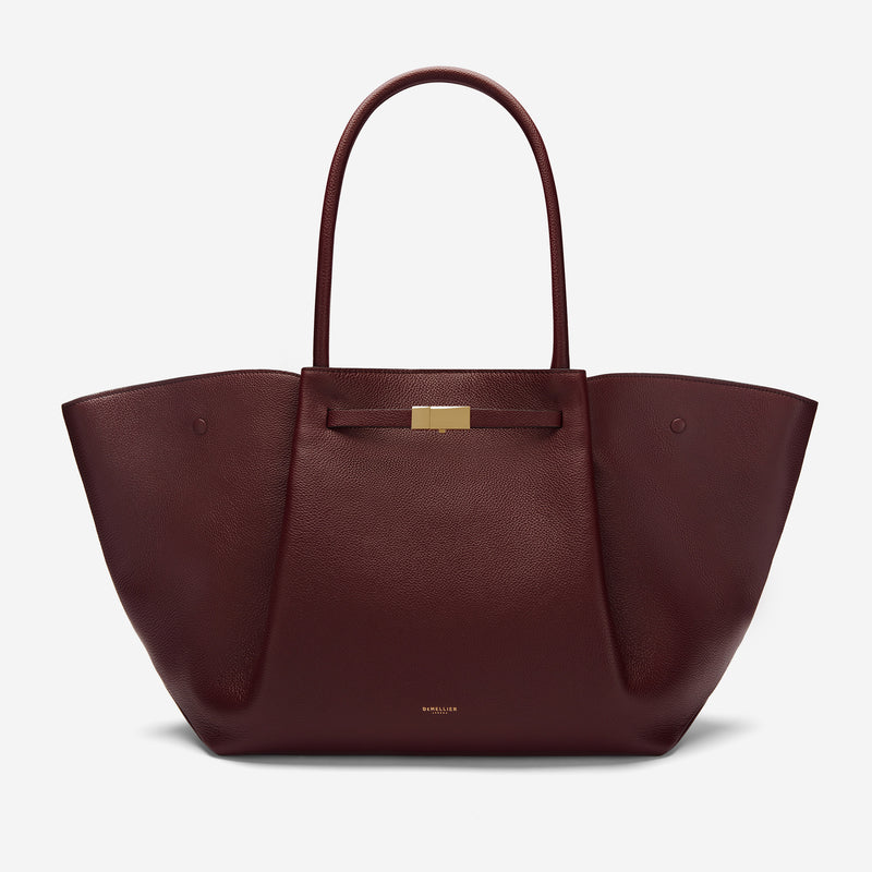 Ruched Petal-Shaped Tote Bag