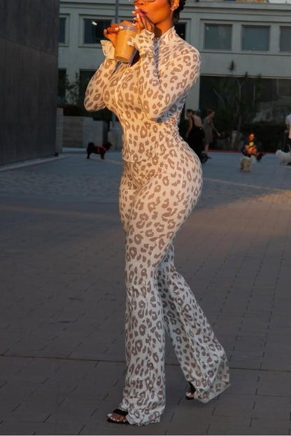 Lux Leopard Tracksuit