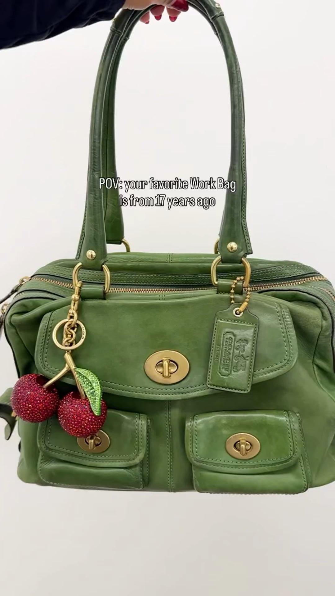 Large Capacity Multi-Pocket Tote Bag