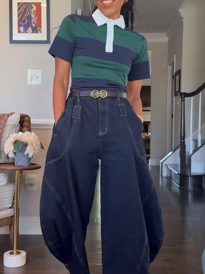 Sporty Era Polo Shirt - Green/combo