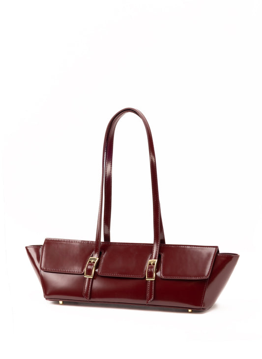 The Boat Patent Leather Bag