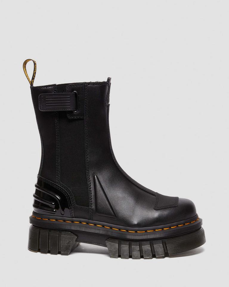Leather Chelsea Hi Platform Boots