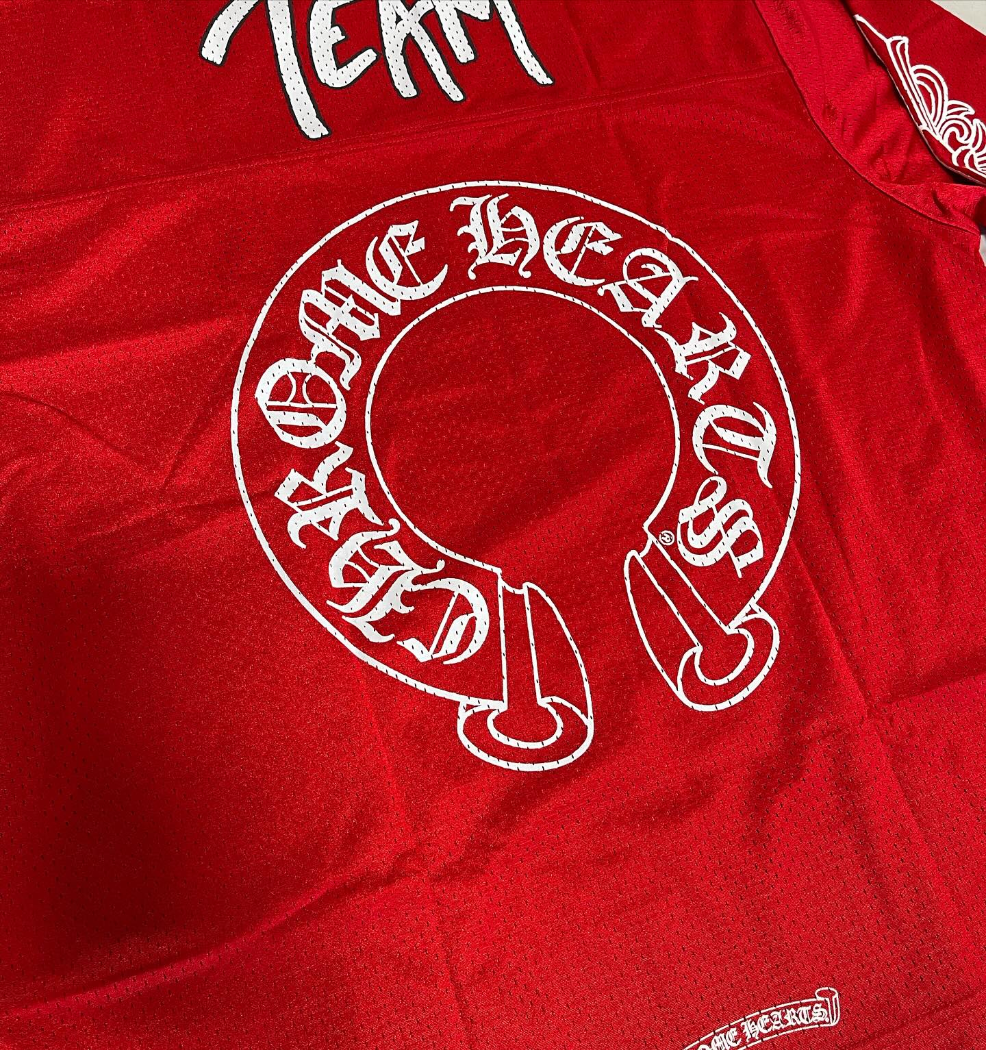 Red Mesh Stadium Jersey