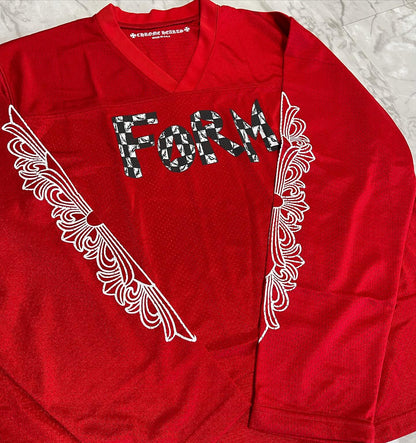 Red Mesh Stadium Jersey