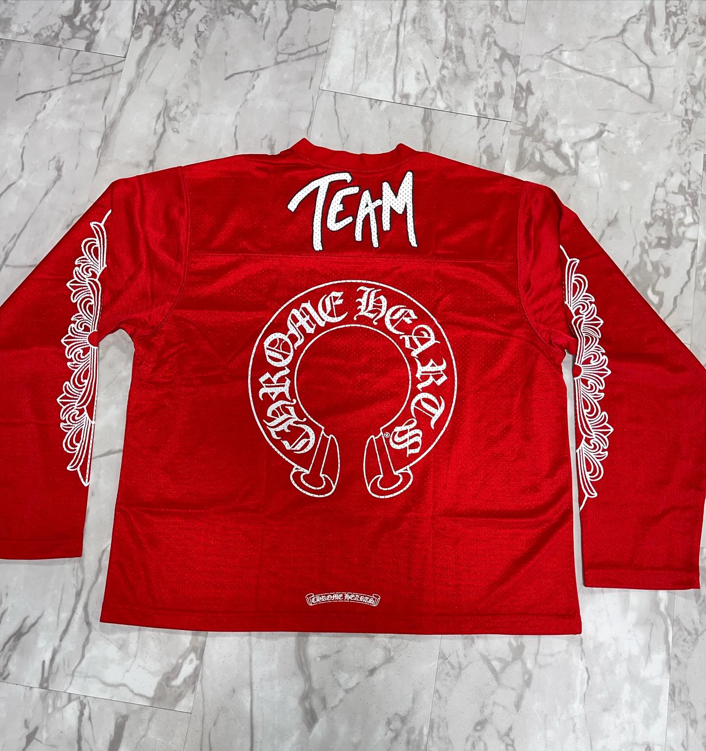 Red Mesh Stadium Jersey