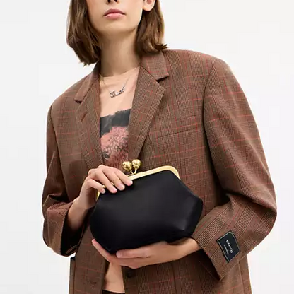 Small Kisslock Frame Bag