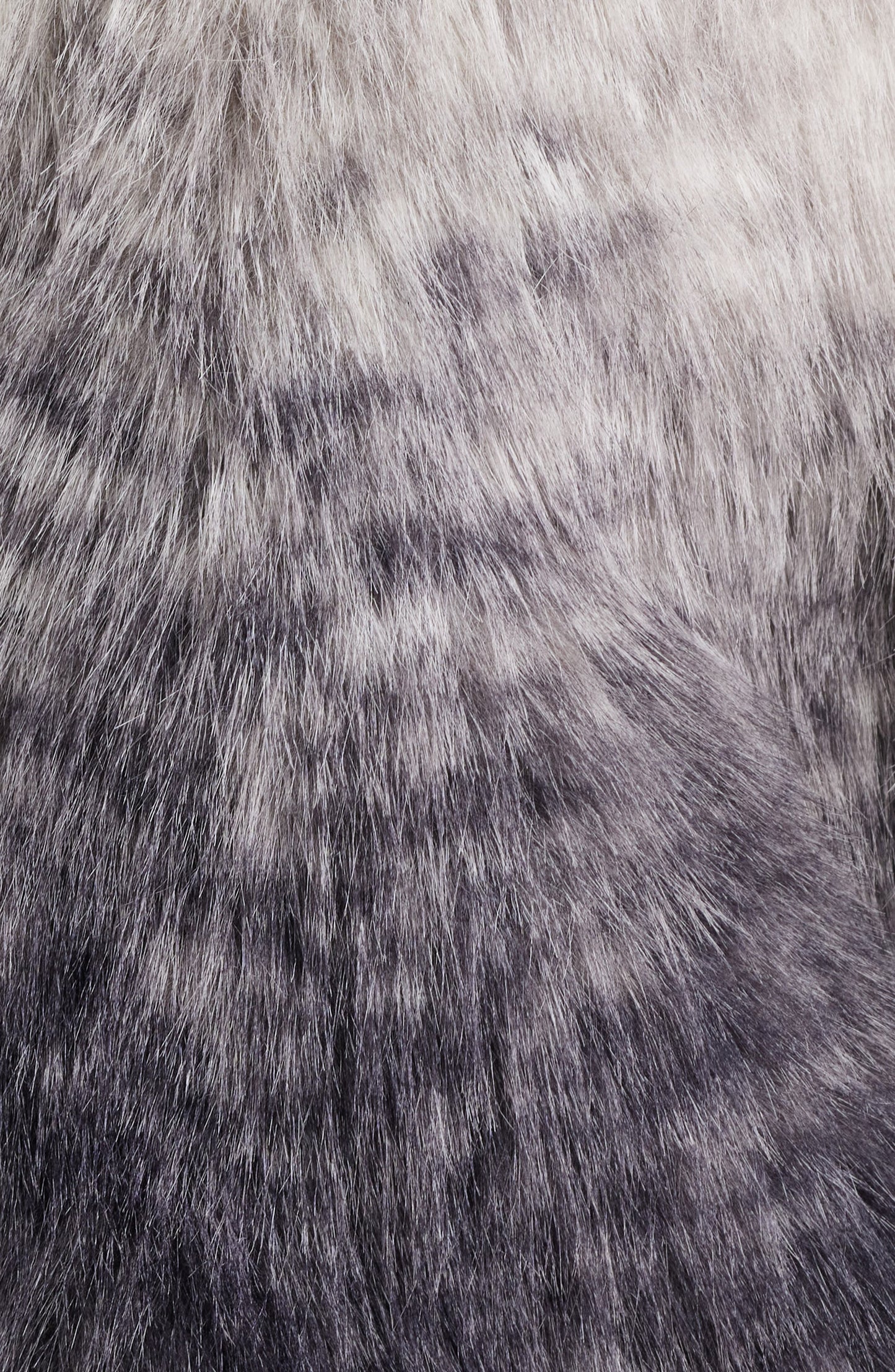 Ombré Faux Fur Jacket