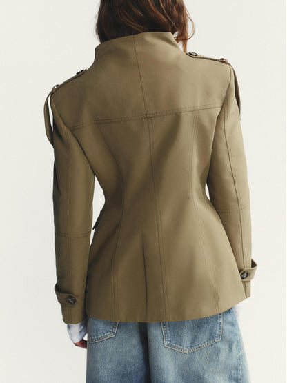 Tabbed Pocket Jacket