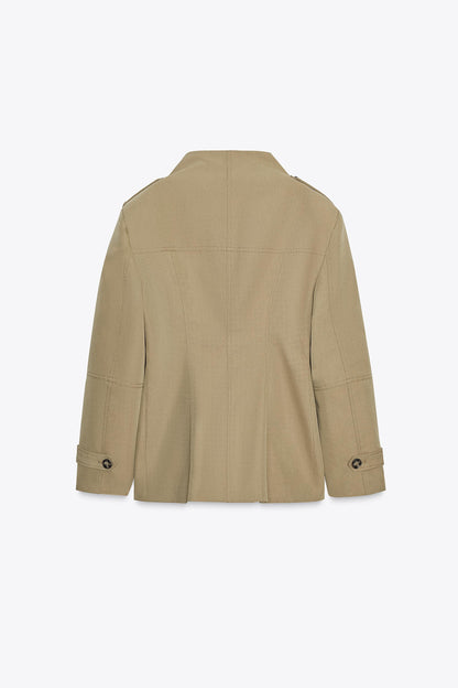 Tabbed Pocket Jacket