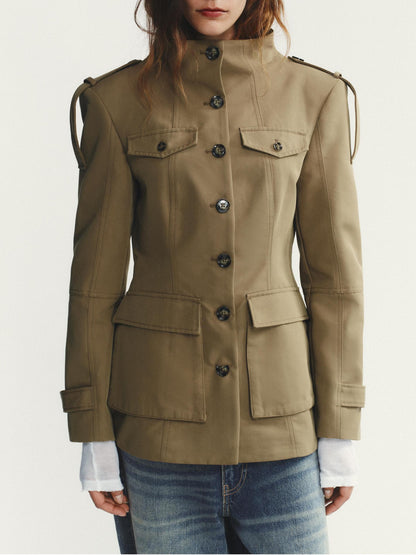 Tabbed Pocket Jacket