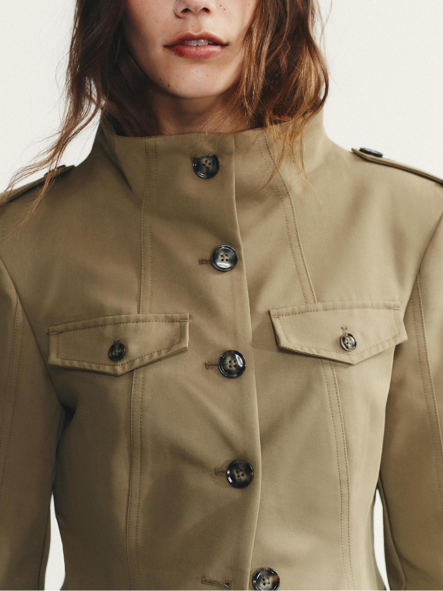 Tabbed Pocket Jacket