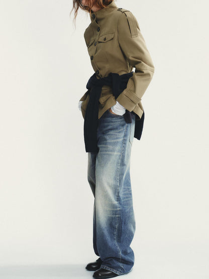 Tabbed Pocket Jacket