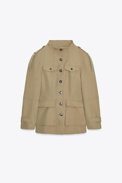 Tabbed Pocket Jacket