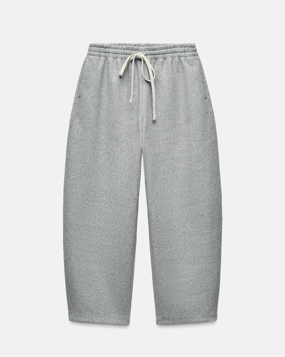 Cozy Grey Half Zip Fleece Sweat Set