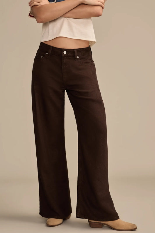 wide leg pleated palazzo