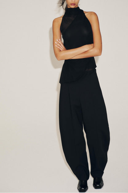 High-Waisted Balloon Pants