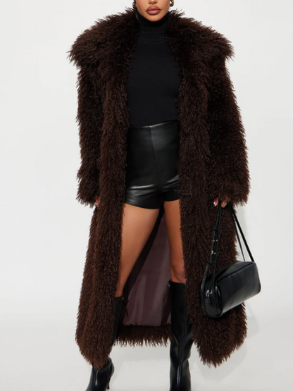 Faux Fur Coat