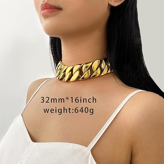 Fab Chunck Chain Necklace