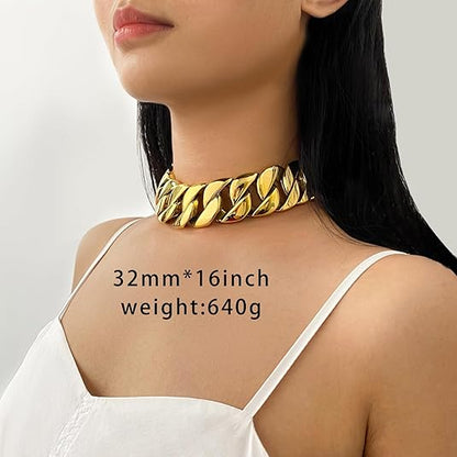 Fab Chunck Chain Necklace