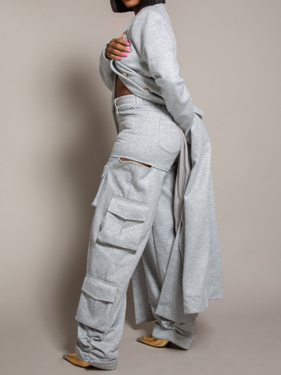 Double-breasted Elegant Sporty Suit