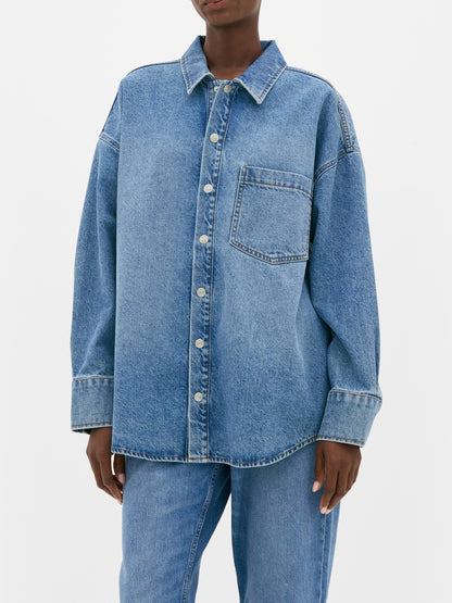 Relaxed Denim Shirt