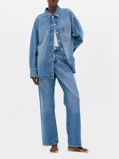 Relaxed Denim Shirt