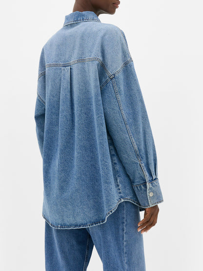 Relaxed Denim Shirt