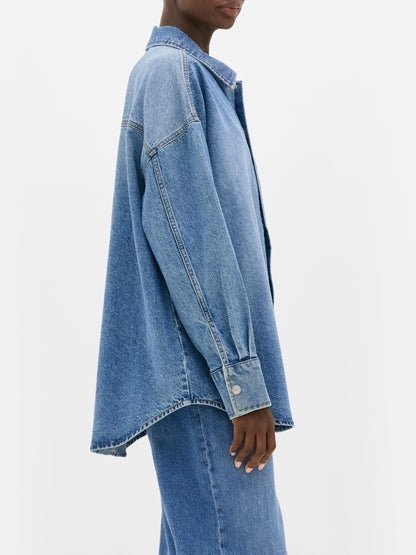 Relaxed Denim Shirt