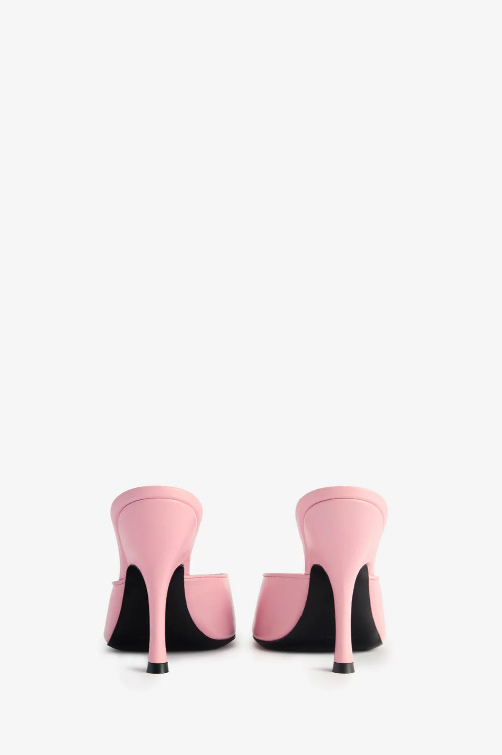Date Mule In Pink Leather