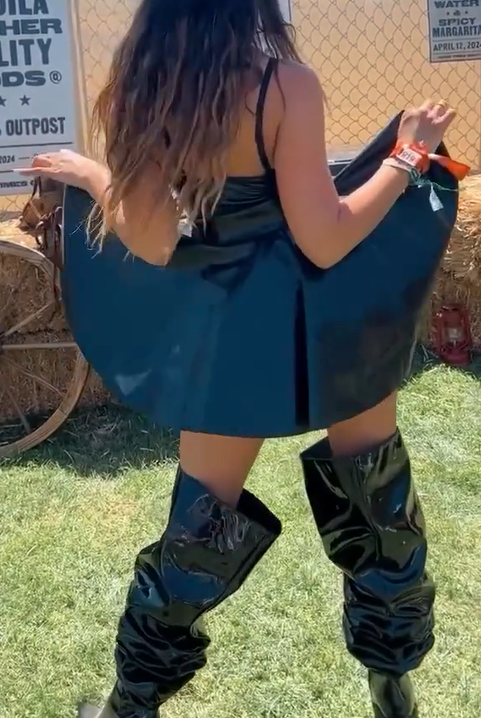 Cowboy Style Skirt Belt